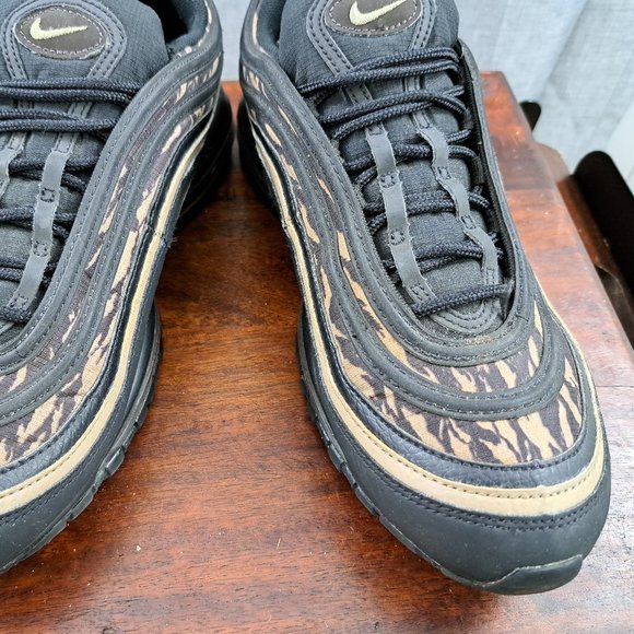 %Nike Air Max 97 AOP Black Tiger Camo 2018 AQ4132-001 / A37